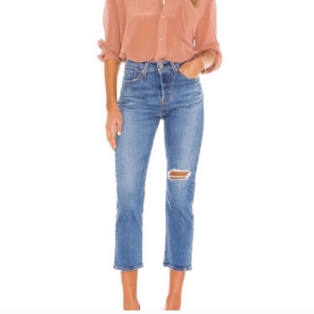 Levi’s wedgie straight jeans